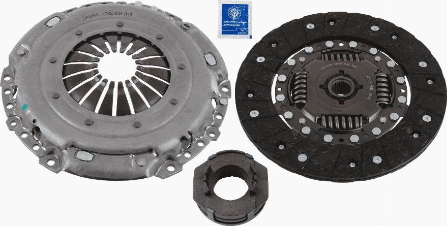 SACHS 3000 951 608 - Set ambreiaj aaoparts.ro