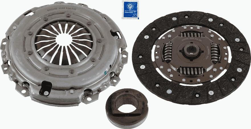 SACHS 3000 951 619 - Set ambreiaj aaoparts.ro