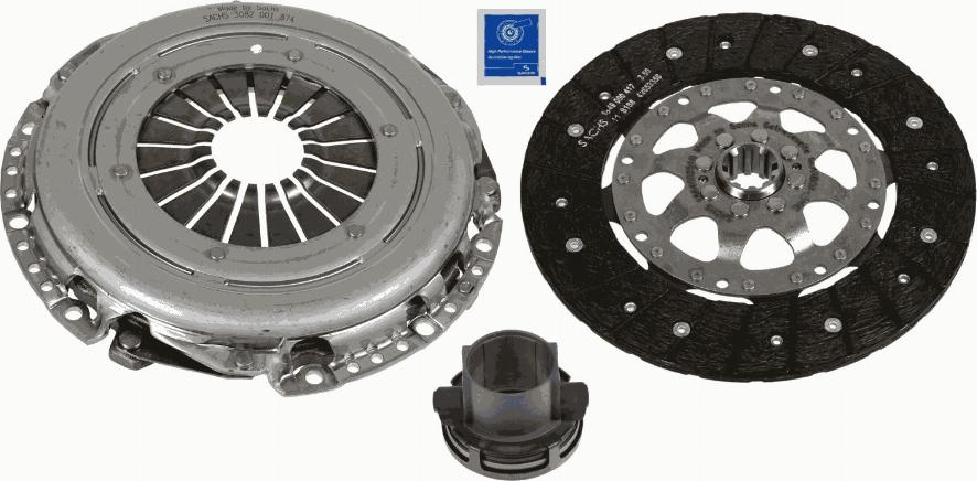 SACHS 3000 970 092 - Set ambreiaj aaoparts.ro