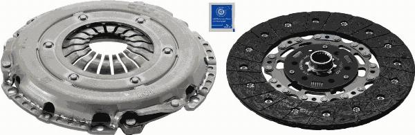 SACHS 3000 970 061 - Set ambreiaj aaoparts.ro