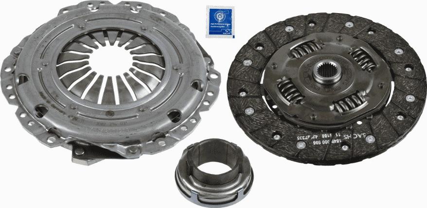 SACHS 3 000 494 001 - Set ambreiaj aaoparts.ro