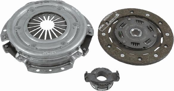 SACHS 3 000 556 101 - Set ambreiaj aaoparts.ro