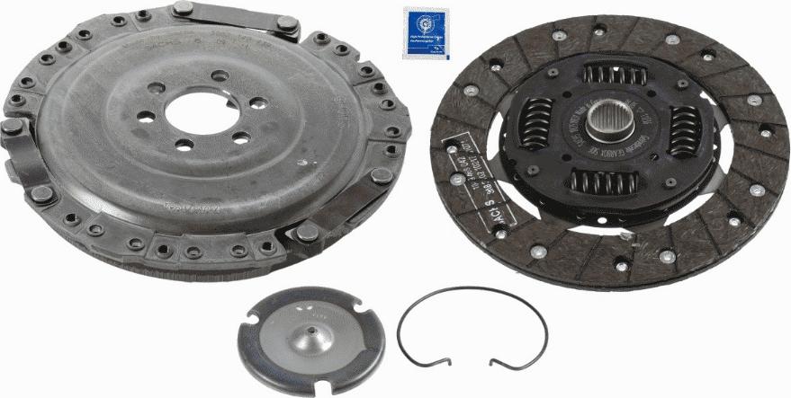 SACHS 3 000 605 001 - Set ambreiaj aaoparts.ro