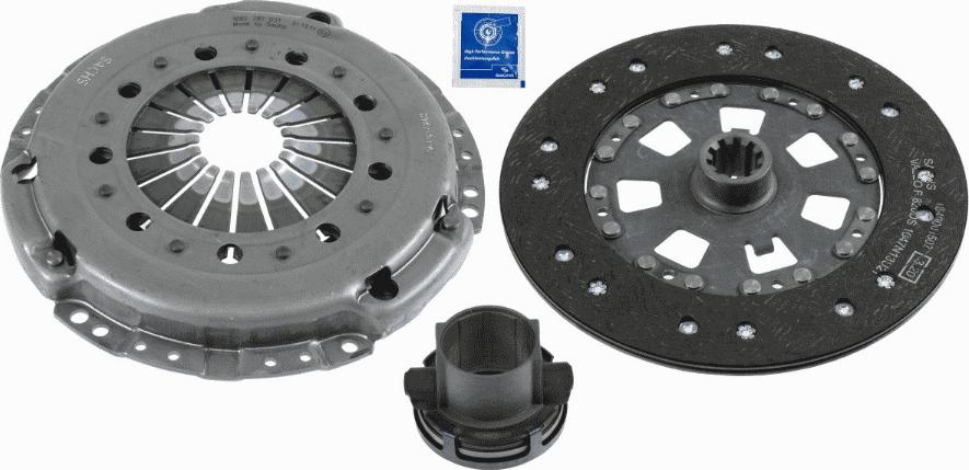 SACHS 3 000 827 201 - Set ambreiaj aaoparts.ro