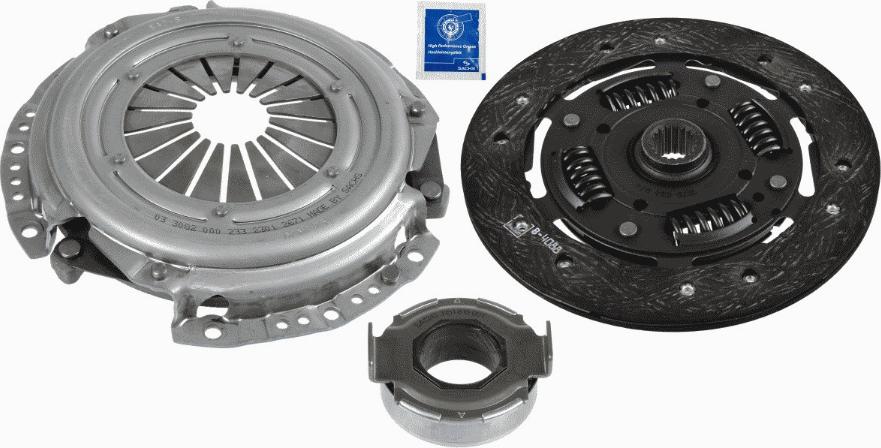 SACHS 3000 368 001 - Set ambreiaj aaoparts.ro