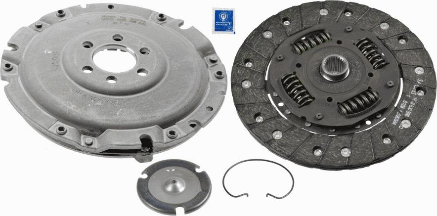 SACHS 3 000 287 001 - Set ambreiaj aaoparts.ro