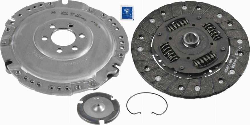 SACHS 3 000 287 002 - Set ambreiaj aaoparts.ro