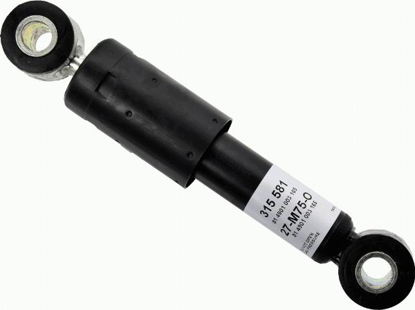 SACHS 315 581 - Amortizor, suspensie cabina aaoparts.ro