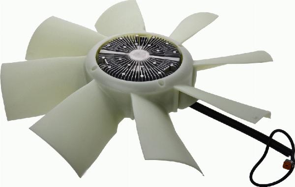 SACHS 2166 502 001 - Cupla, ventilator radiator aaoparts.ro