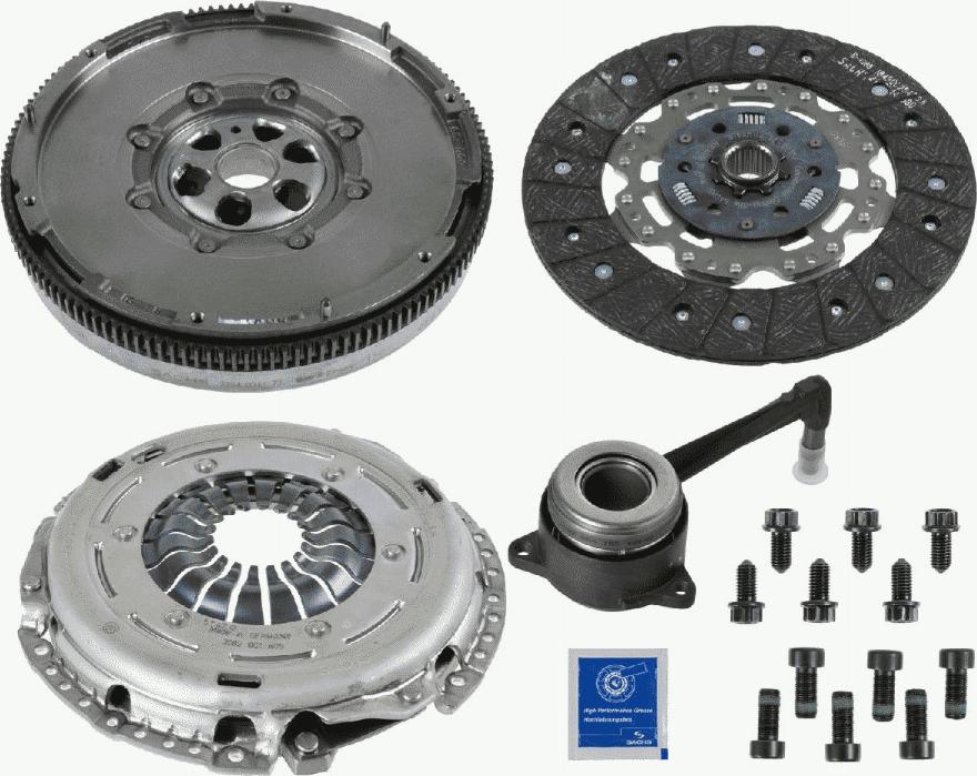 SACHS 2290 601 051 - Set ambreiaj aaoparts.ro