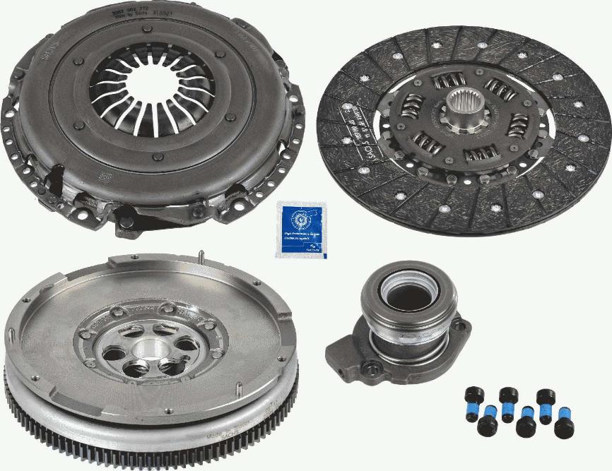 SACHS 2290 601 116 - Set ambreiaj aaoparts.ro