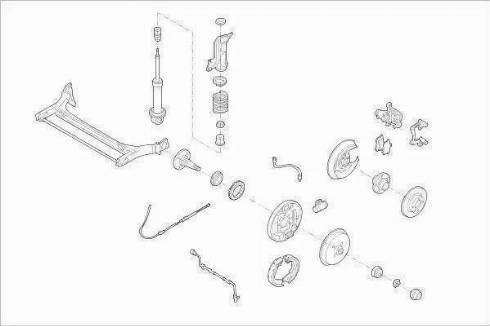 SACHS AUDI-80-RS002 - Suspensie roata aaoparts.ro