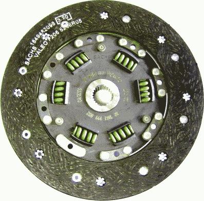 Sachs Performance 881861 999802 - Disc ambreiaj aaoparts.ro