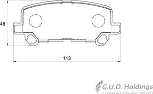 SAFELINE D4146 - Set placute frana,frana disc aaoparts.ro