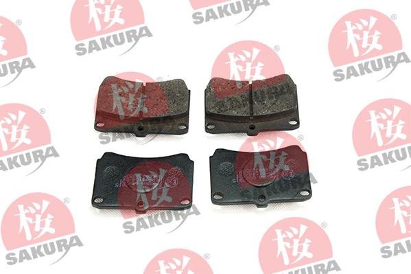SAKURA 600-30-3530 - Set placute frana,frana disc aaoparts.ro