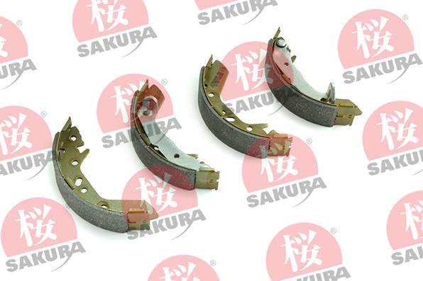 SAKURA 602-00-4615 - Set saboti frana aaoparts.ro