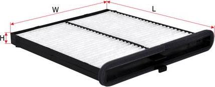 SAKURA Automotive CA-17160 - Filtru, aer habitaclu aaoparts.ro