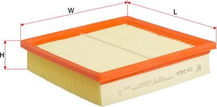 SAKURA Automotive CA-2404 - Filtru, aer habitaclu aaoparts.ro