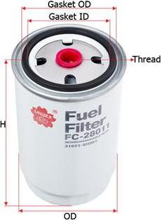 Sofima S 4122 NR - Filtru combustibil aaoparts.ro