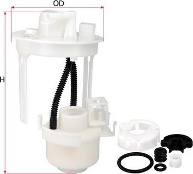 SAKURA Automotive FS-17420 - Filtru combustibil aaoparts.ro
