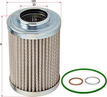 SAKURA Automotive H-7102 - Filtru, sistem hidraulic primar aaoparts.ro