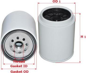 SAKURA Automotive SFC-24030 - Separator apa combustibil aaoparts.ro