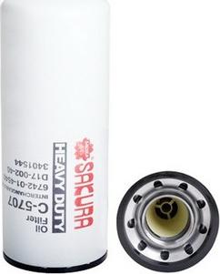 Sakura Filters AU C-5707 - Filtru ulei aaoparts.ro
