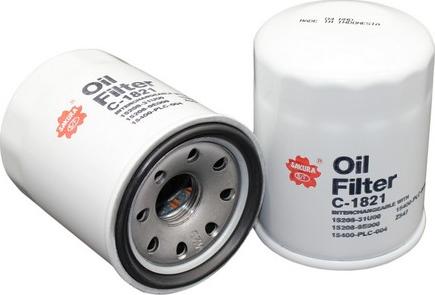 Sakura Filters AU C-1821 - Filtru ulei aaoparts.ro