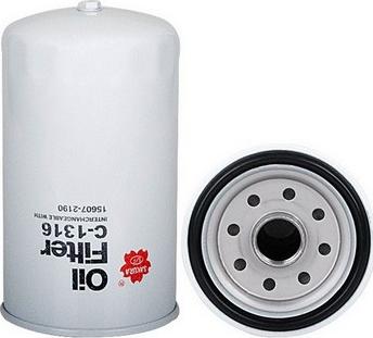 Sakura Filters AU C-1316 - Filtru ulei aaoparts.ro
