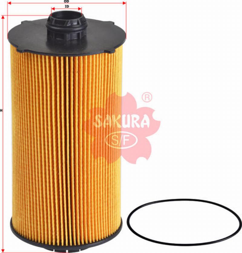 Sakura Filters AU EO-45280 - Filtru ulei aaoparts.ro