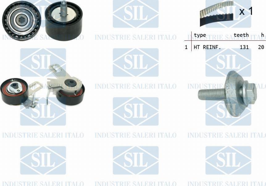 Saleri SIL TK1497 - Set curea de distributie aaoparts.ro