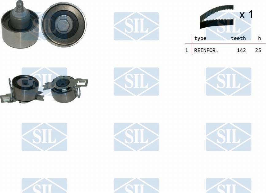 Saleri SIL TK1510 - Set curea de distributie aaoparts.ro