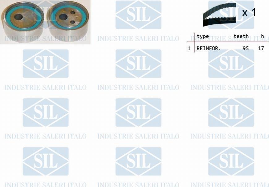 Saleri SIL TK1032 - Set curea de distributie aaoparts.ro