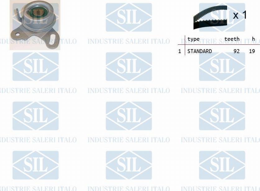 Saleri SIL TK1166 - Set curea de distributie aaoparts.ro