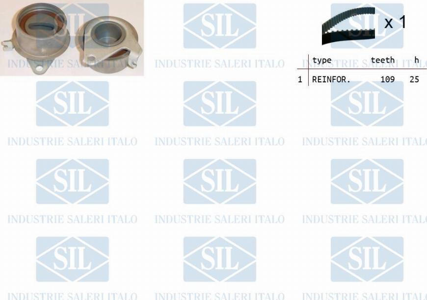 Saleri SIL TK1341 - Set curea de distributie aaoparts.ro