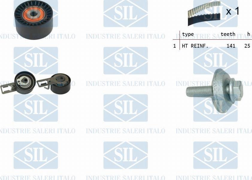 Saleri SIL TK1368 - Set curea de distributie aaoparts.ro