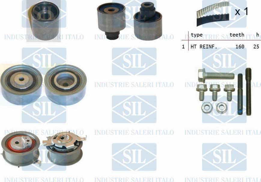 Saleri SIL TK1335 - Set curea de distributie aaoparts.ro