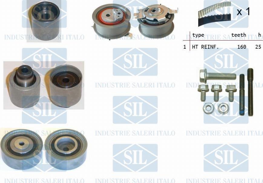 Saleri SIL TK1333 - Set curea de distributie aaoparts.ro
