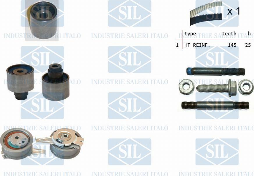 Saleri SIL TK1376 - Set curea de distributie aaoparts.ro