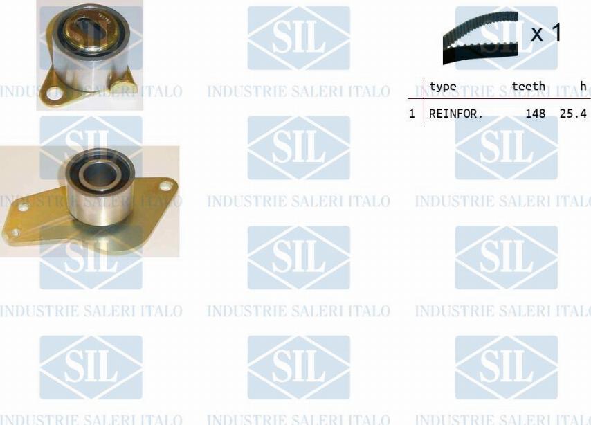 Saleri SIL TK1247 - Set curea de distributie aaoparts.ro