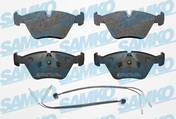 Samko 5SP985 - Set placute frana,frana disc aaoparts.ro