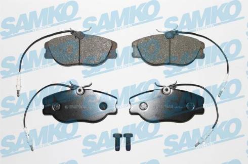 Samko 5SP498 - Set placute frana,frana disc aaoparts.ro