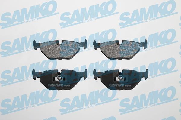 Samko 5SP463 - Set placute frana,frana disc aaoparts.ro