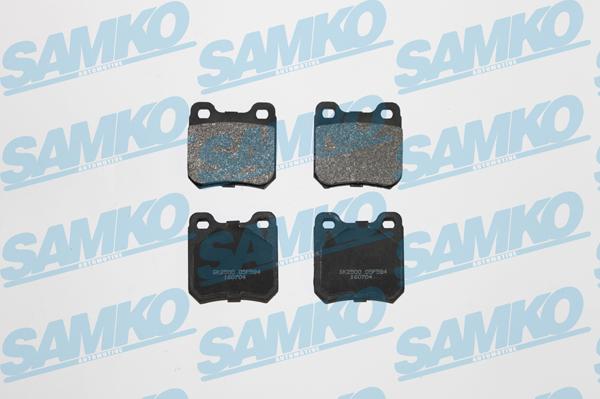 Samko 5SP584 - Set placute frana,frana disc aaoparts.ro
