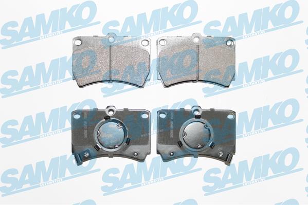 Samko 5SP587 - Set placute frana,frana disc aaoparts.ro