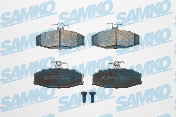 Samko 5SP651 - Set placute frana,frana disc aaoparts.ro