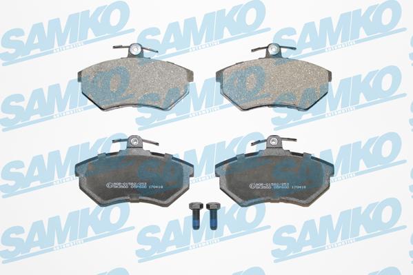 Samko 5SP600 - Set placute frana,frana disc aaoparts.ro