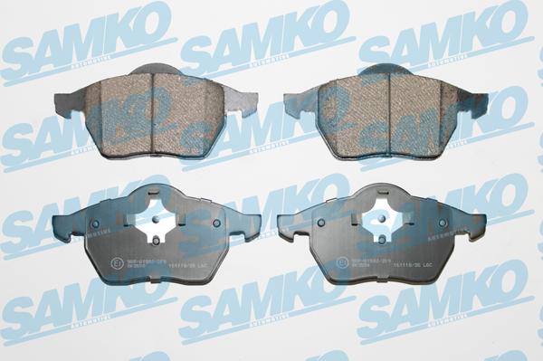 Samko 5SP639 - Set placute frana,frana disc aaoparts.ro