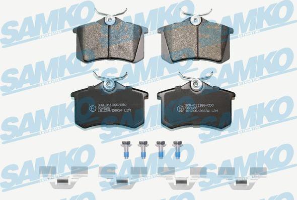 Samko 5SP634K - Set placute frana,frana disc aaoparts.ro