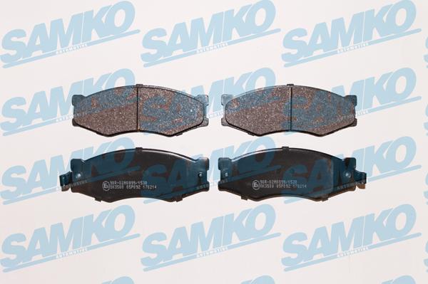 Samko 5SP092 - Set placute frana,frana disc aaoparts.ro